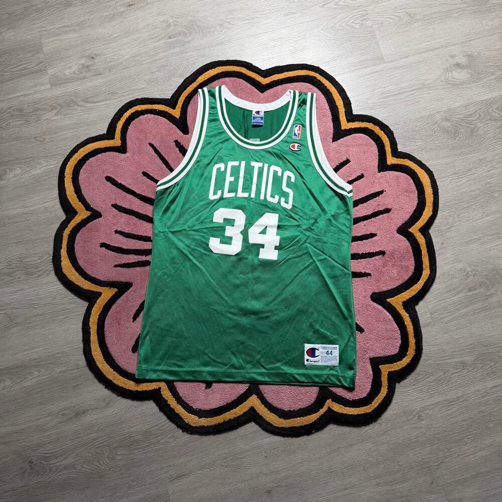 Vintage 90’s Champion Boston Celtics Paul Pierce NBA Jersey Size Large Green